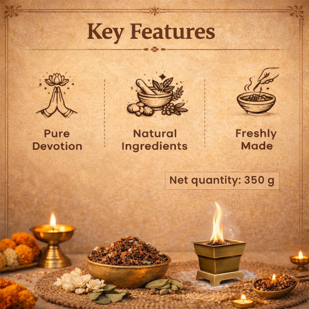 Shiv Somvar Pavitra Hawan Samagri – Monday Puja Pack-350 gm