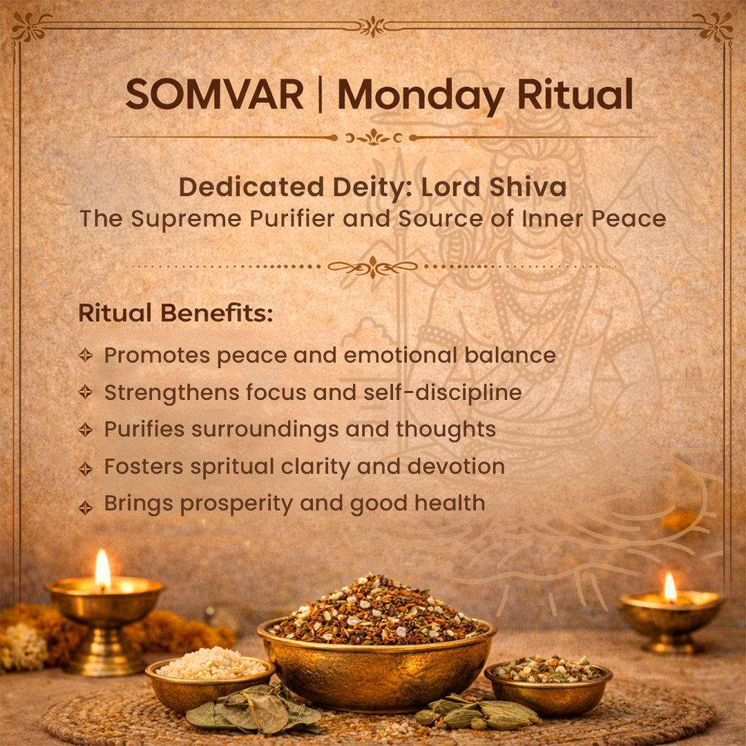 Shiv Somvar Pavitra Hawan Samagri – Monday Puja Pack-350 gm