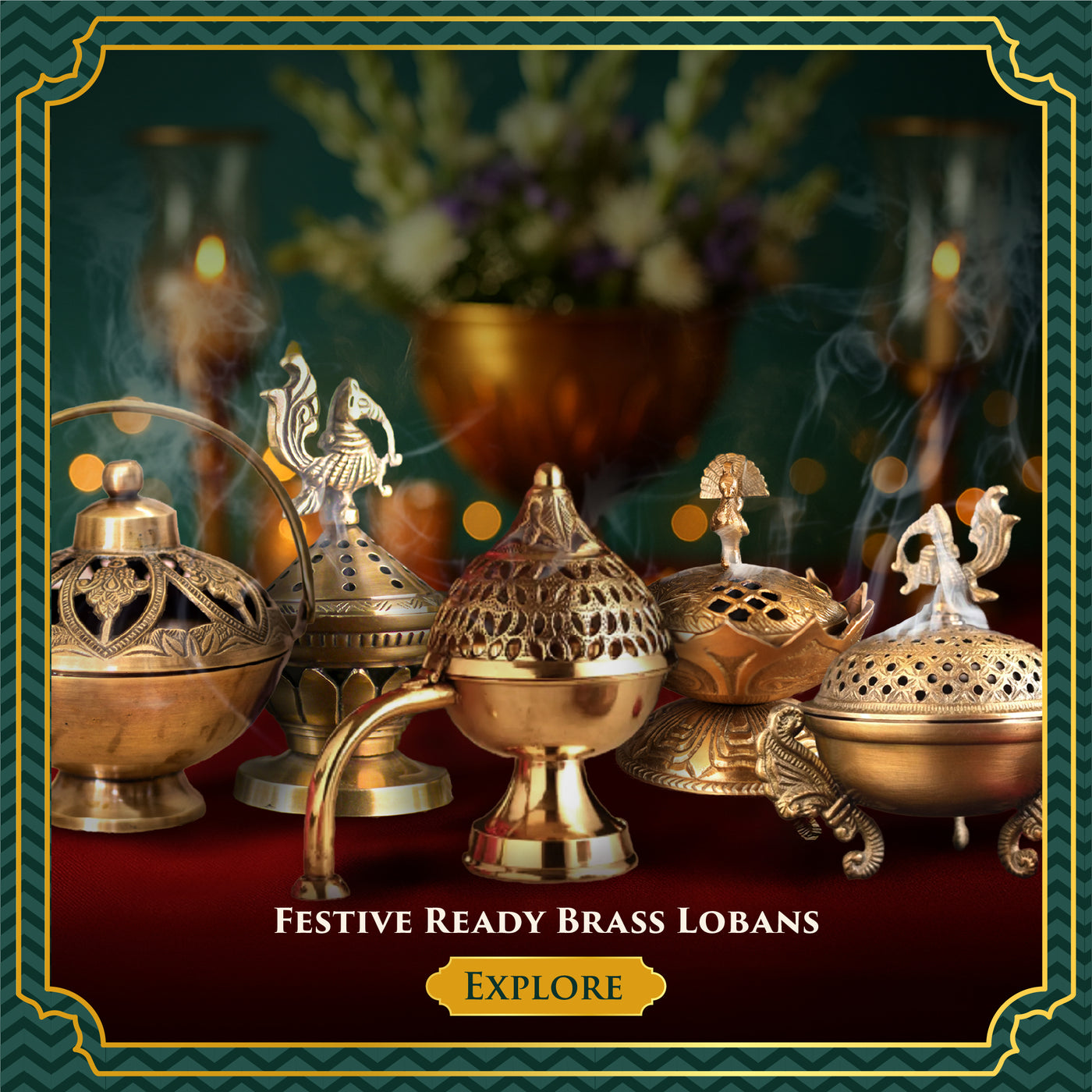 Invite Serenity Home with Our Brass Lobans