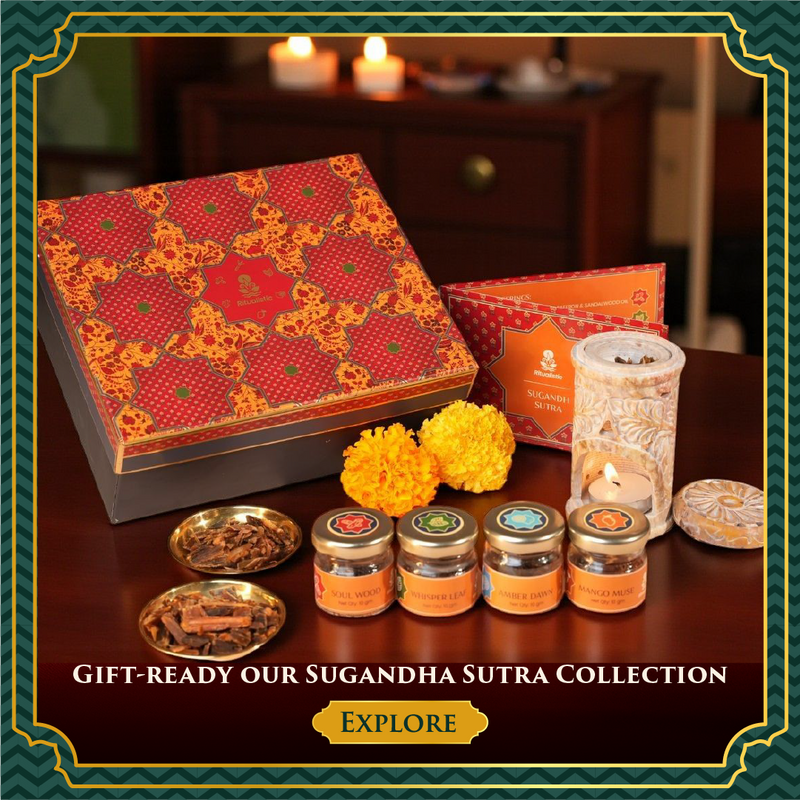 Gift-ready essentials from the Sugandha Sutra Collection