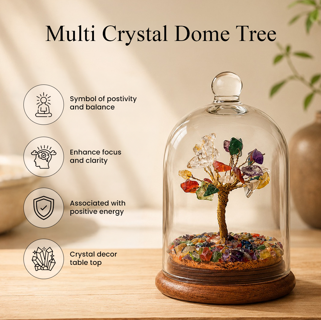 Dome Crystal Wishing Tree