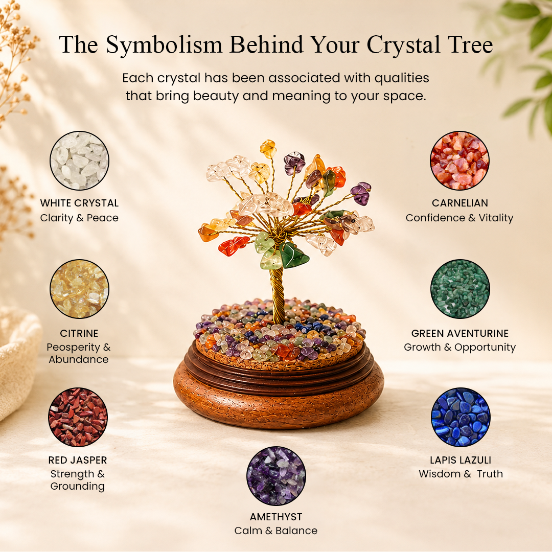 Dome Crystal Wishing Tree
