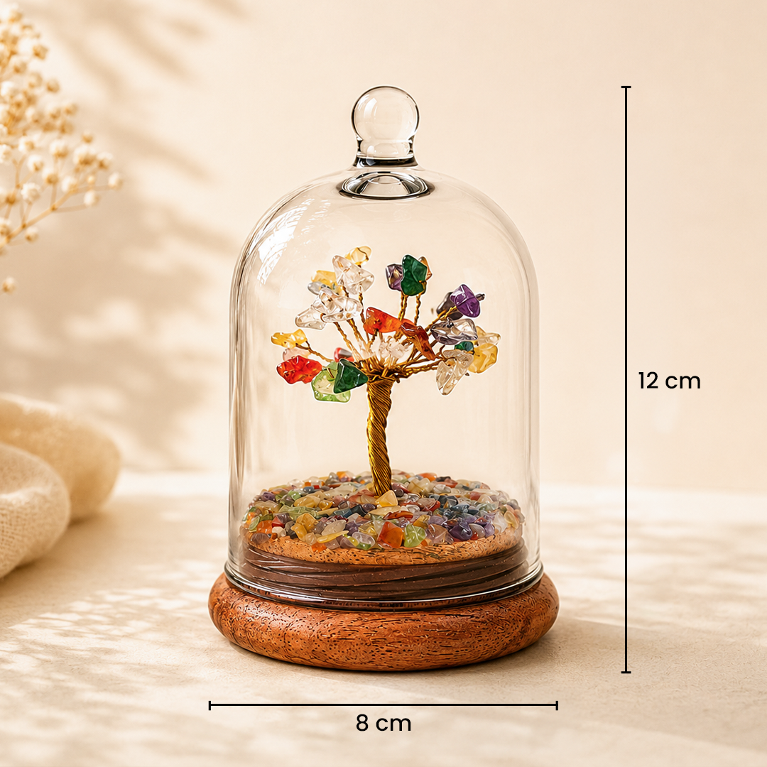 Dome Crystal Wishing Tree