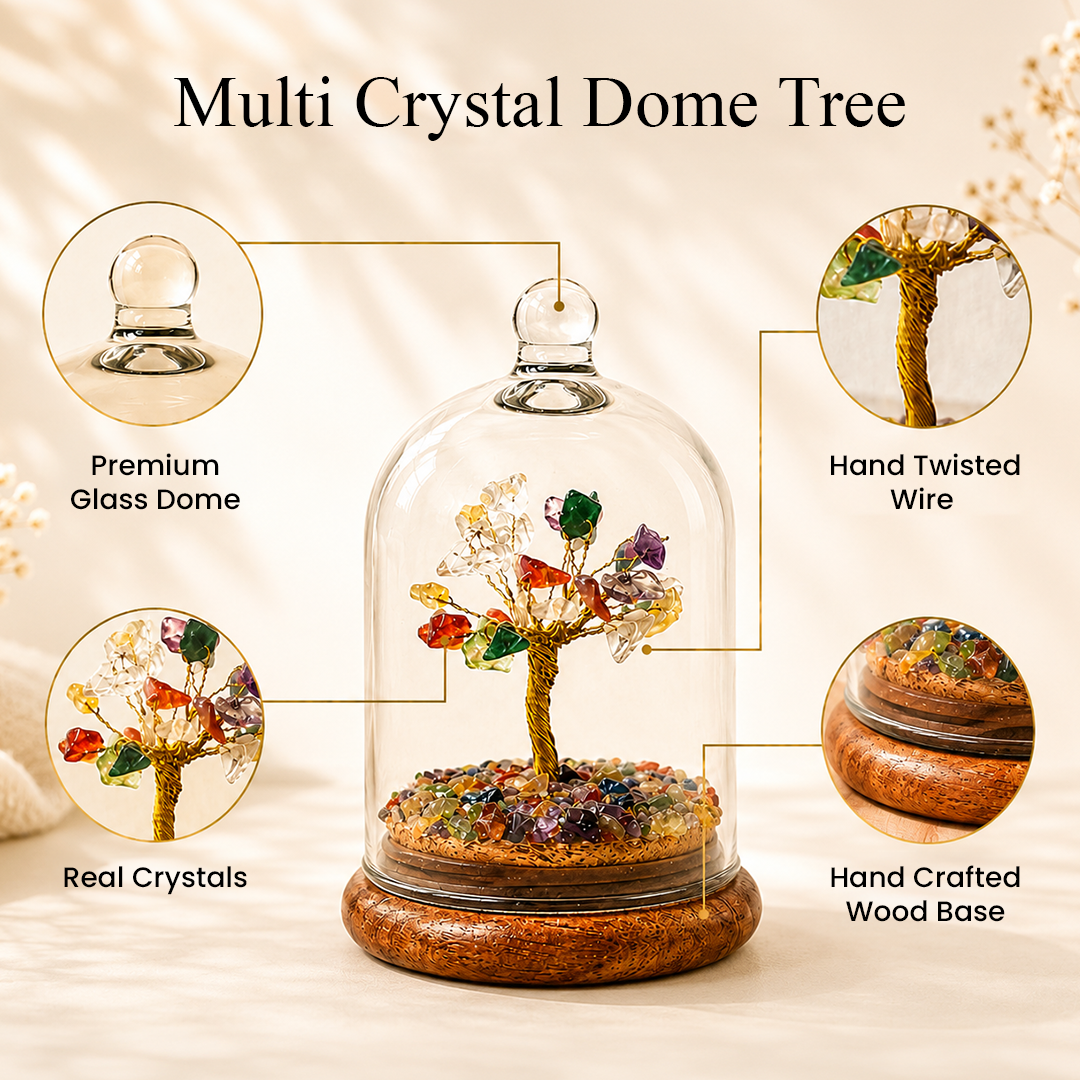 Dome Crystal Wishing Tree