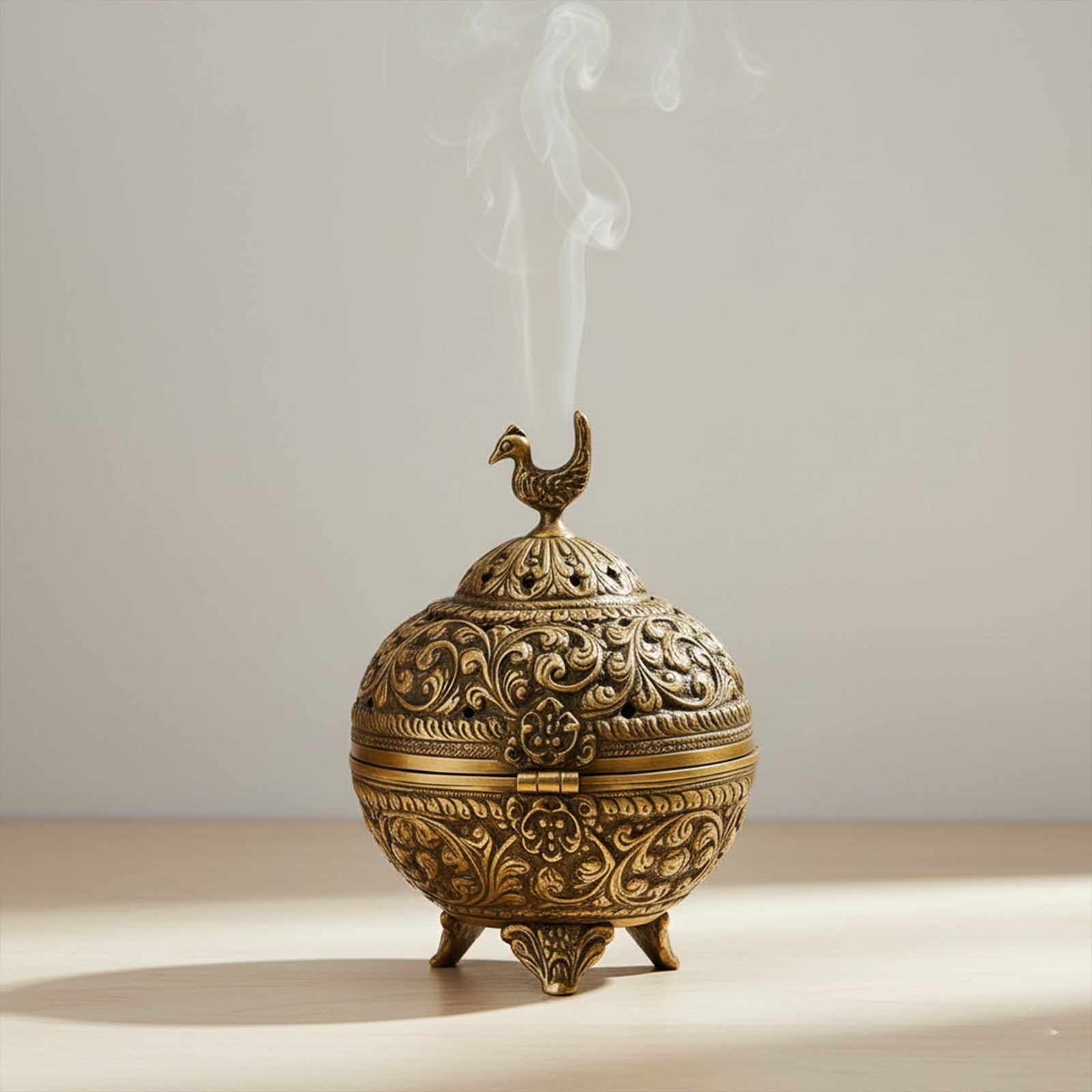 Heritage Kalash Brass Dhuna Dhoopdani Loban