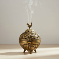 Brass Heritage Dhuna Kalash Dhoopdani