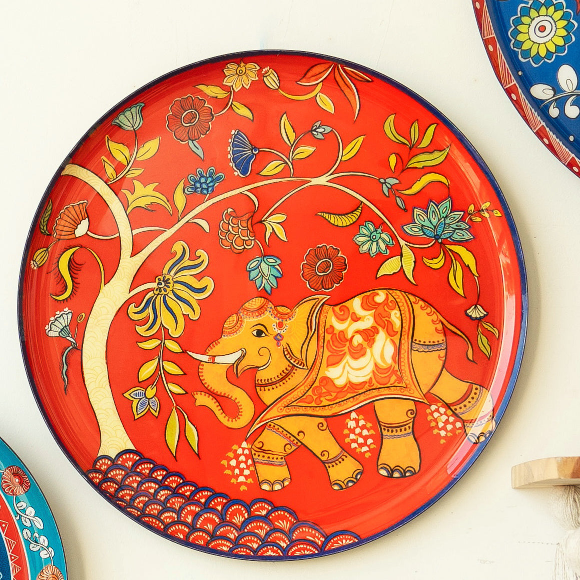 Chitrakala Wall Plates - Set of 5