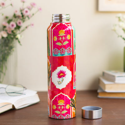 Stainless Steel Water Bottle - Fuschia
