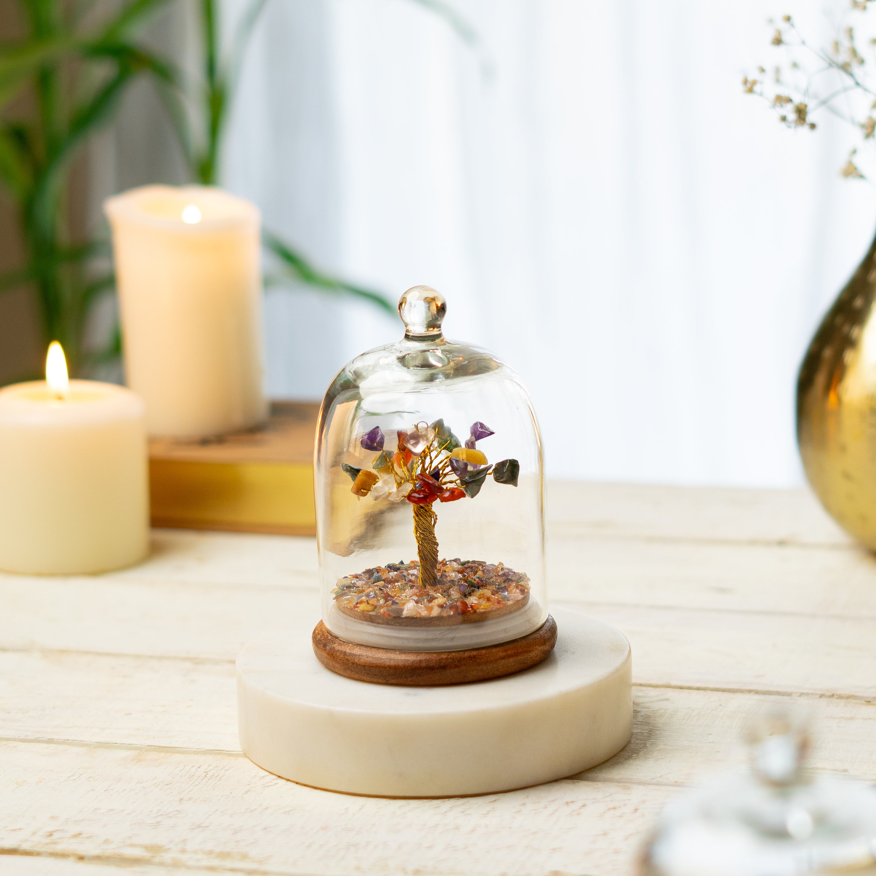 Dome Crystal Wishing Tree