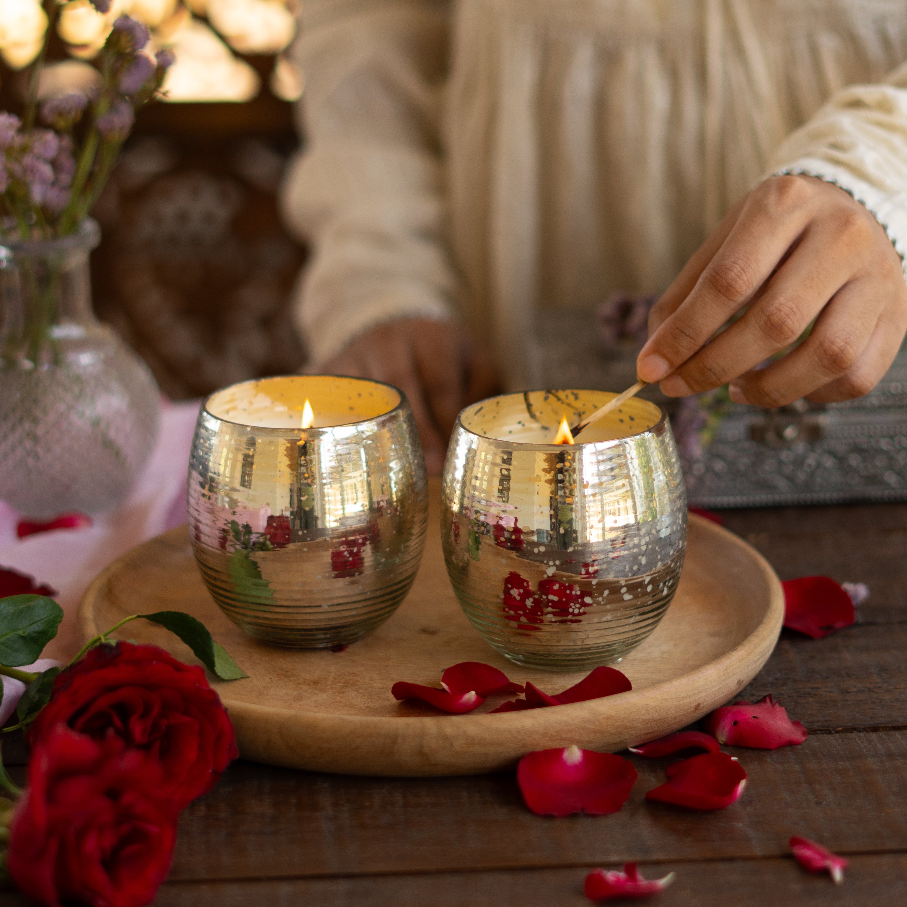 Scented Premium Soy Wax Candle - Set of 2