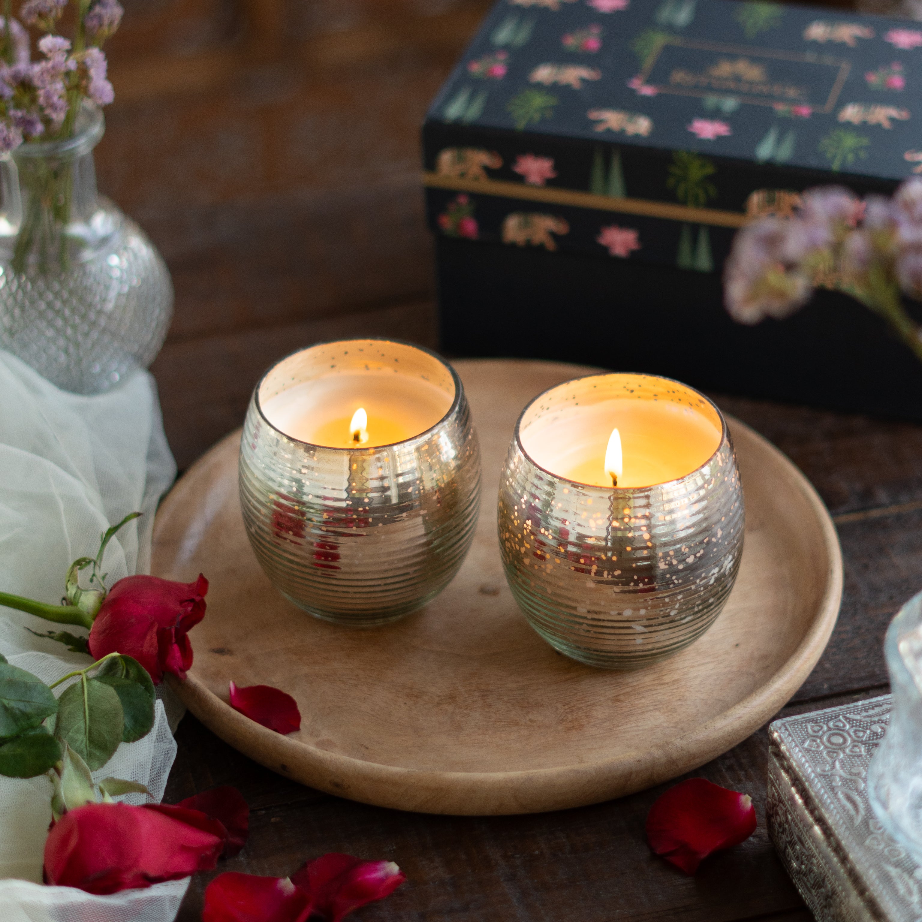 Scented Premium Soy Wax Candle - Set of 2