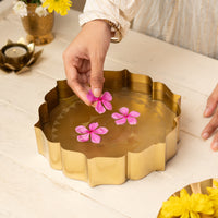 Brass Plated Sitara Urli