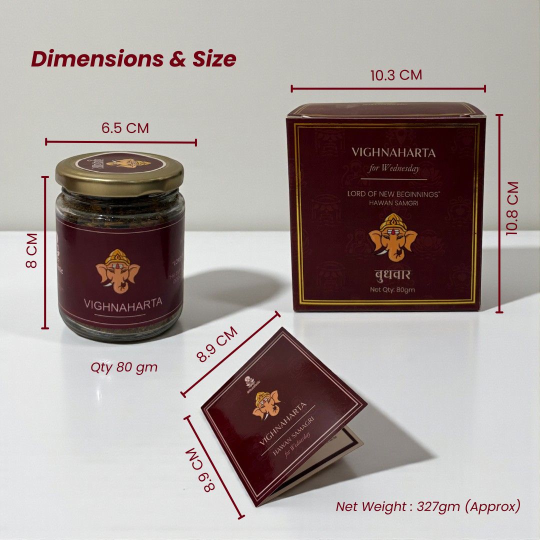 Hawan Samagri for Wednesday Vighnaharta- Lord Ganesha - 80 gm