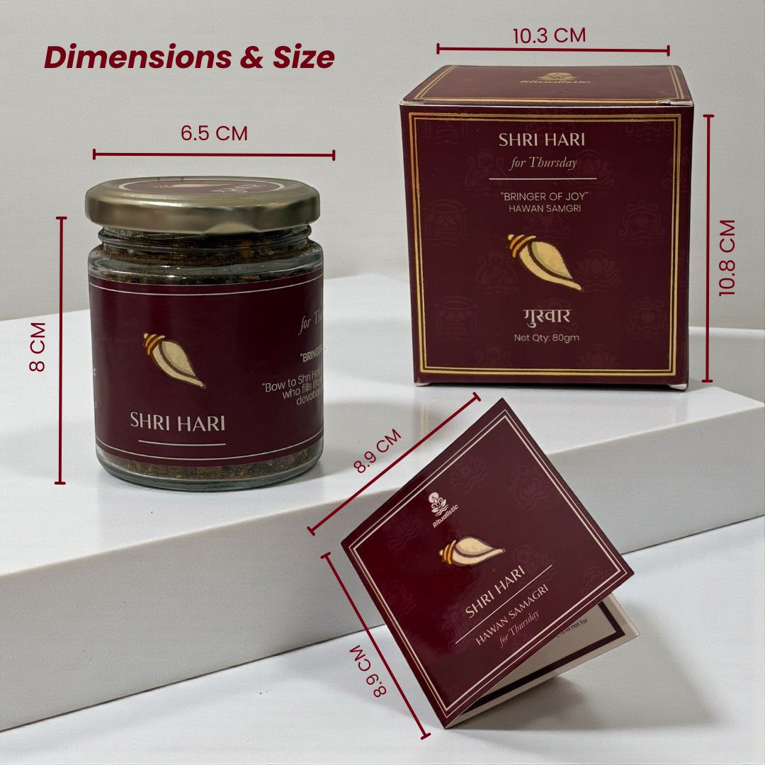 Hawan Samagri for Thursday Shri Hari - Lord Vishnu - 80 gm