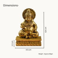 Brass Kuber Car Dashboard Idol-Wealth & Prosperity