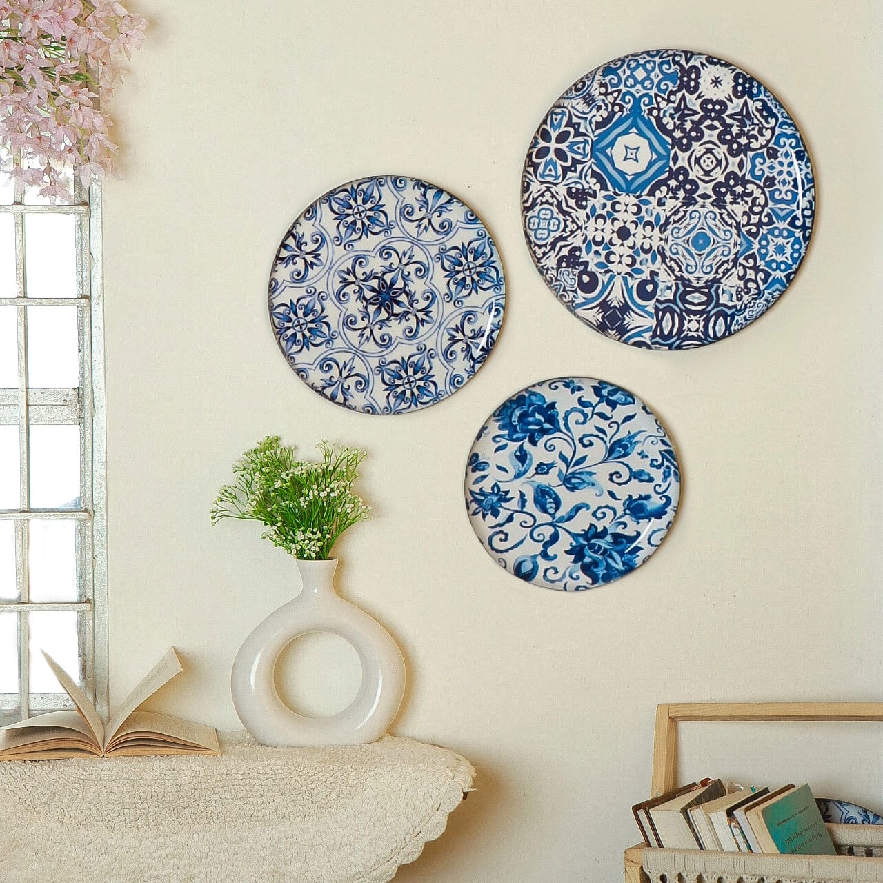 Portuguese Wall Plates- Set of 3