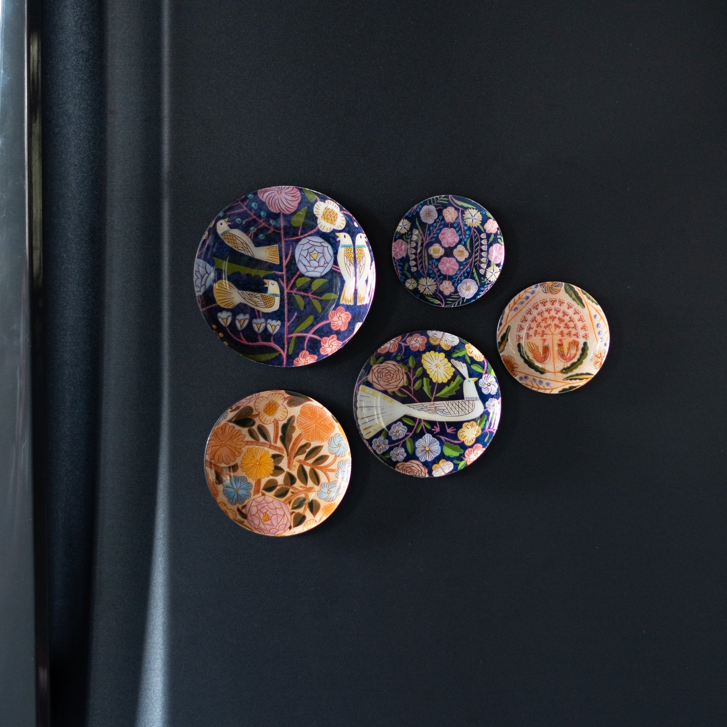 Kashmiri Fridge Magnets- Set of 5