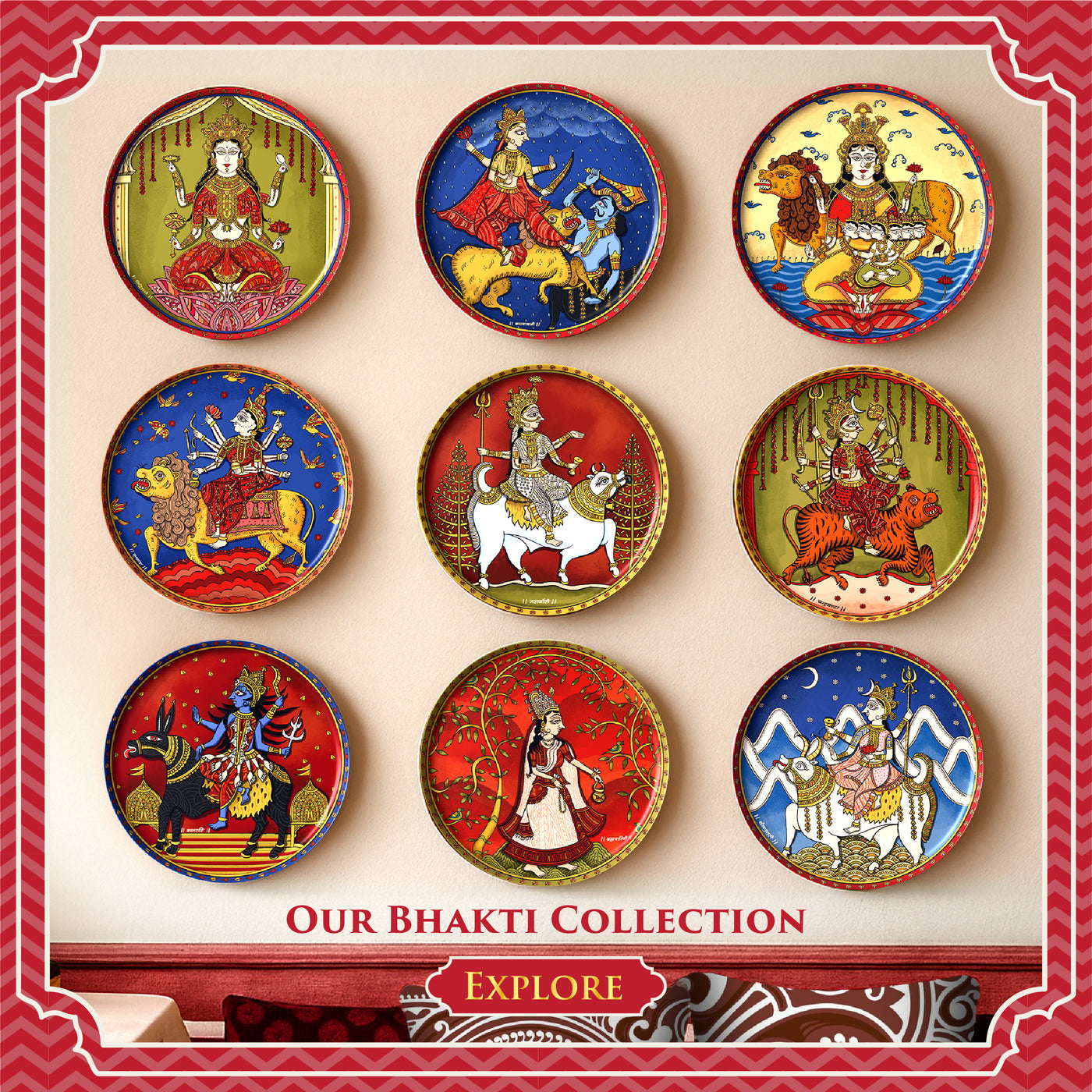 Bring Home the Nine Divine Forms of Ma Durga