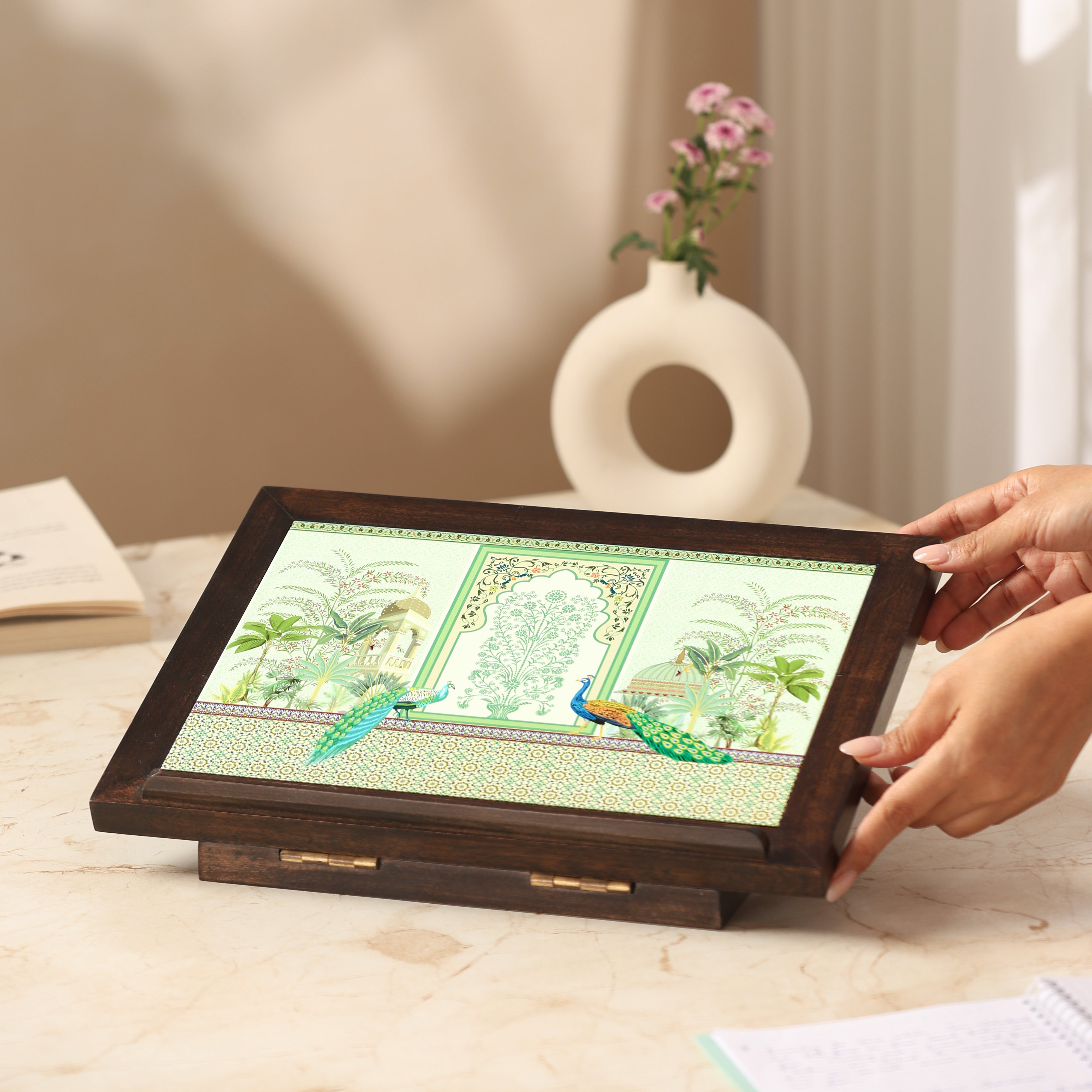 Premium Wooden Laptop Stand