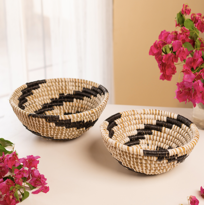 River Grass Fruit Basket- Set of 2