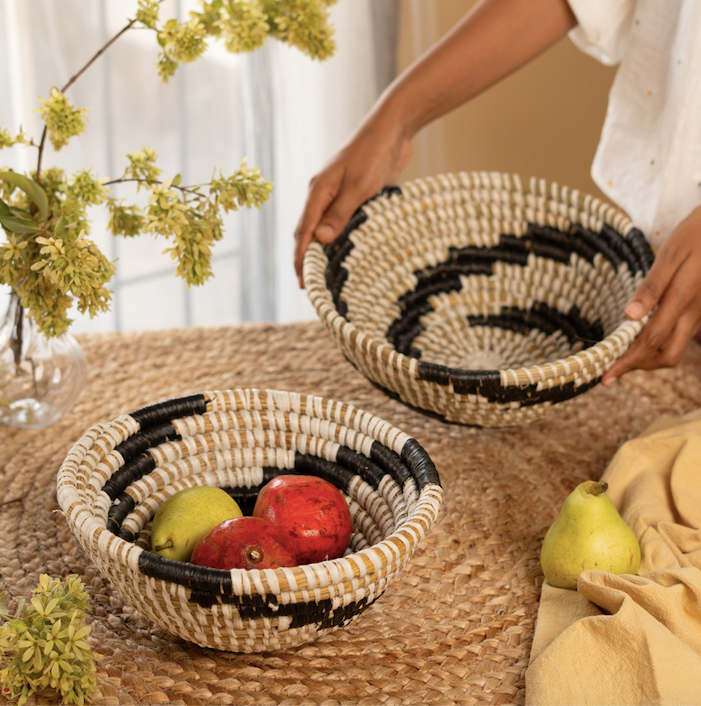 River Grass Fruit Basket- Set of 2