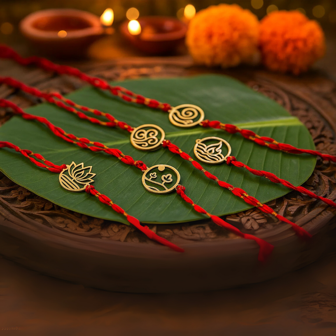 Rakhi Collection Nature Inspired -Rooted in Love – Set of 1