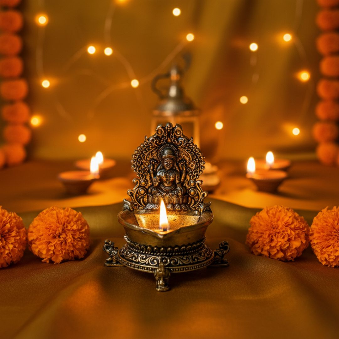 Brass Divya Lakshmi Diya