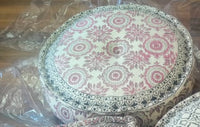 Hand Block Print Round Floor Cushions