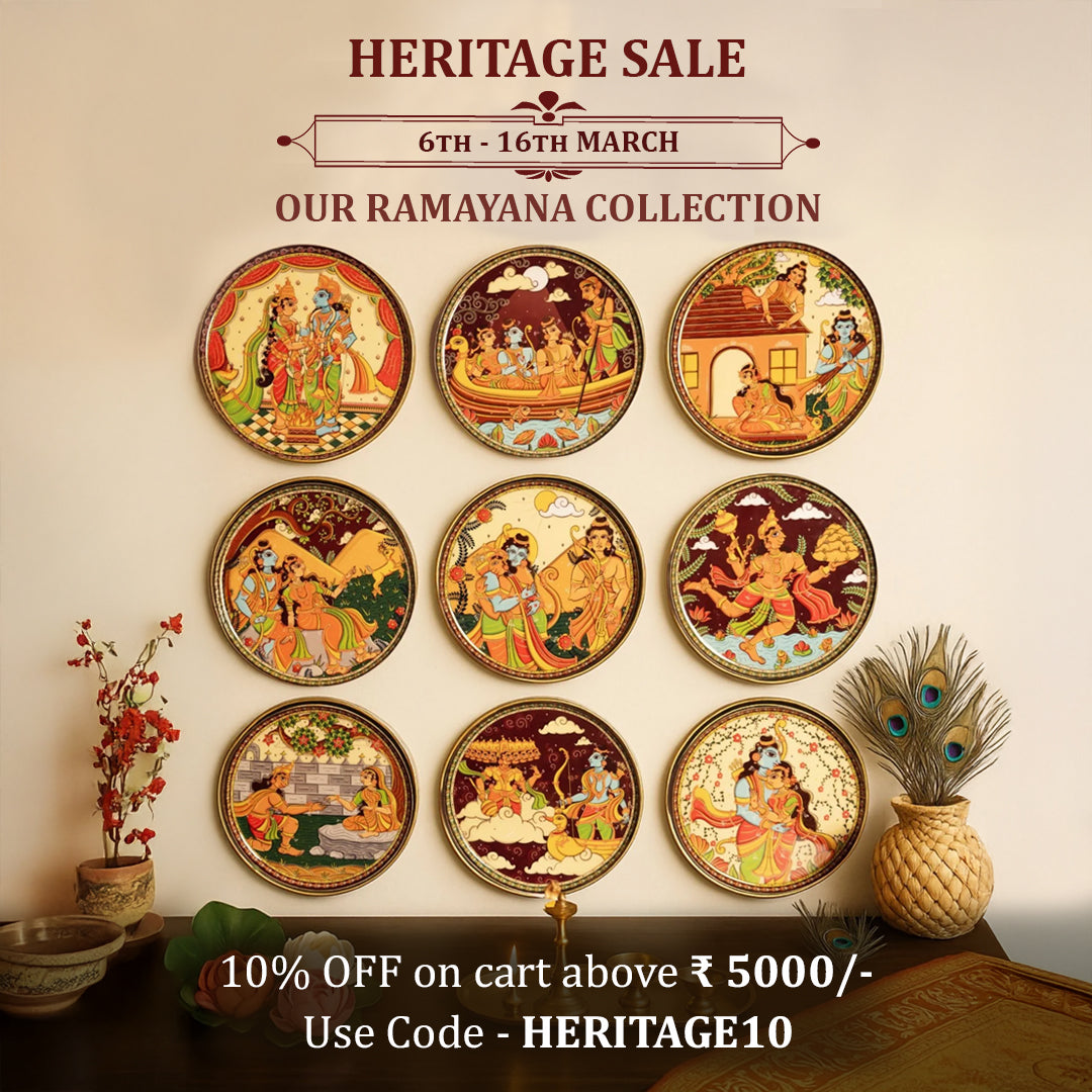 The tale of Shri Ram's journey, now gracing your walls