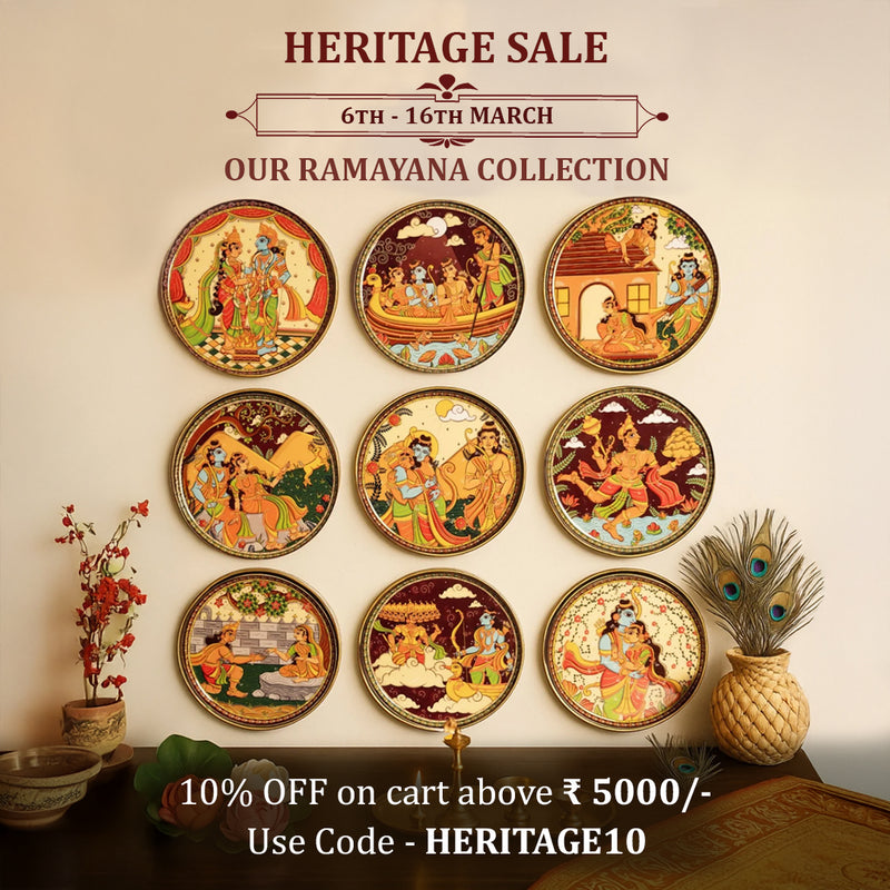 The tale of Shri Ram's journey, now gracing your walls