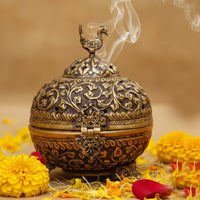 Brass Heritage Dhuna Kalash Dhoopdani