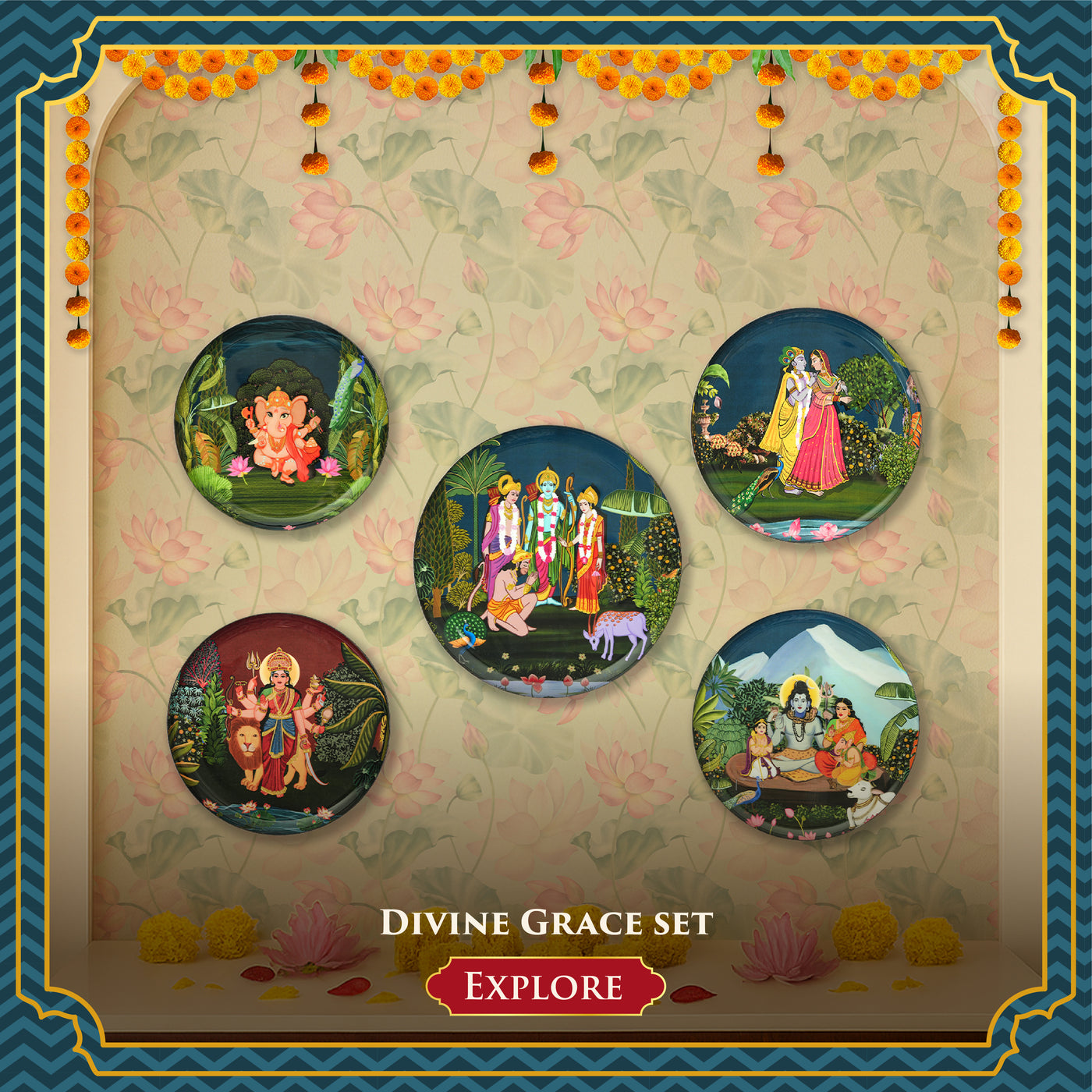Bring home the blessings of the divine five
