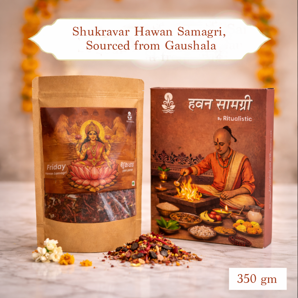 Shukravar Laxmi Shakti Rasa Hawan Samagri - Friday Puja Pack- 350 gm