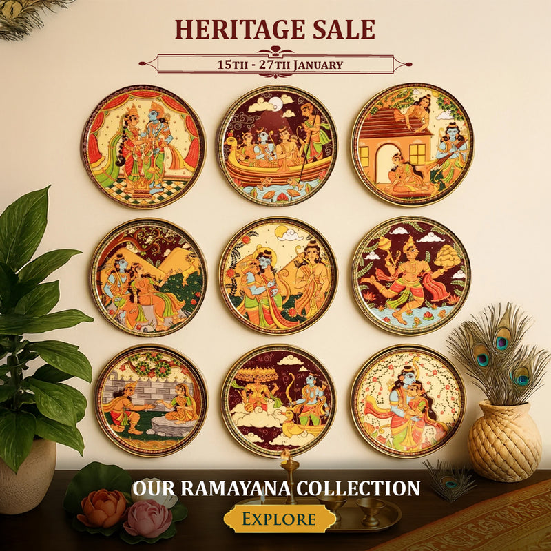 The tale of Shri Ram's journey, now gracing your walls