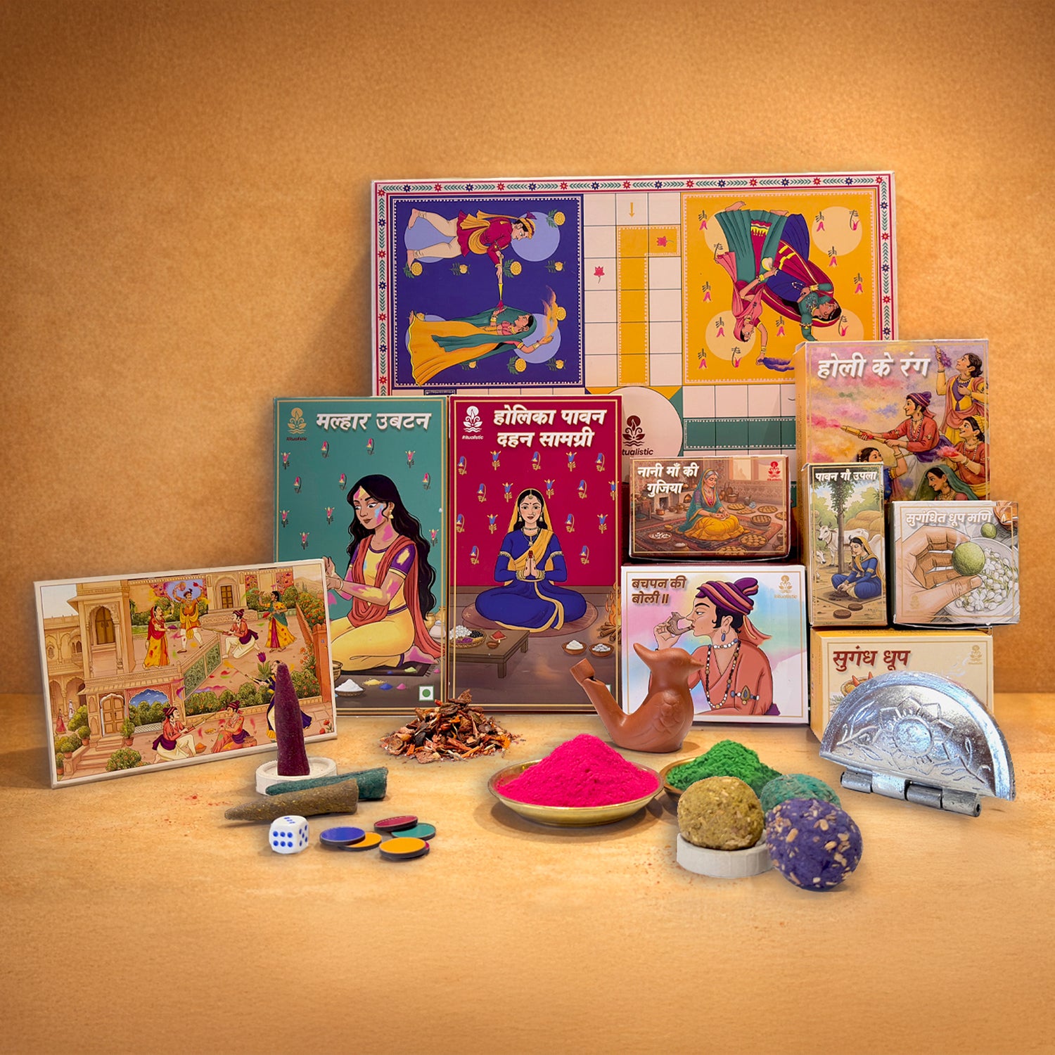 Rang Leela – Holi Ritual Nostalgia 10 in 1 Gift Box