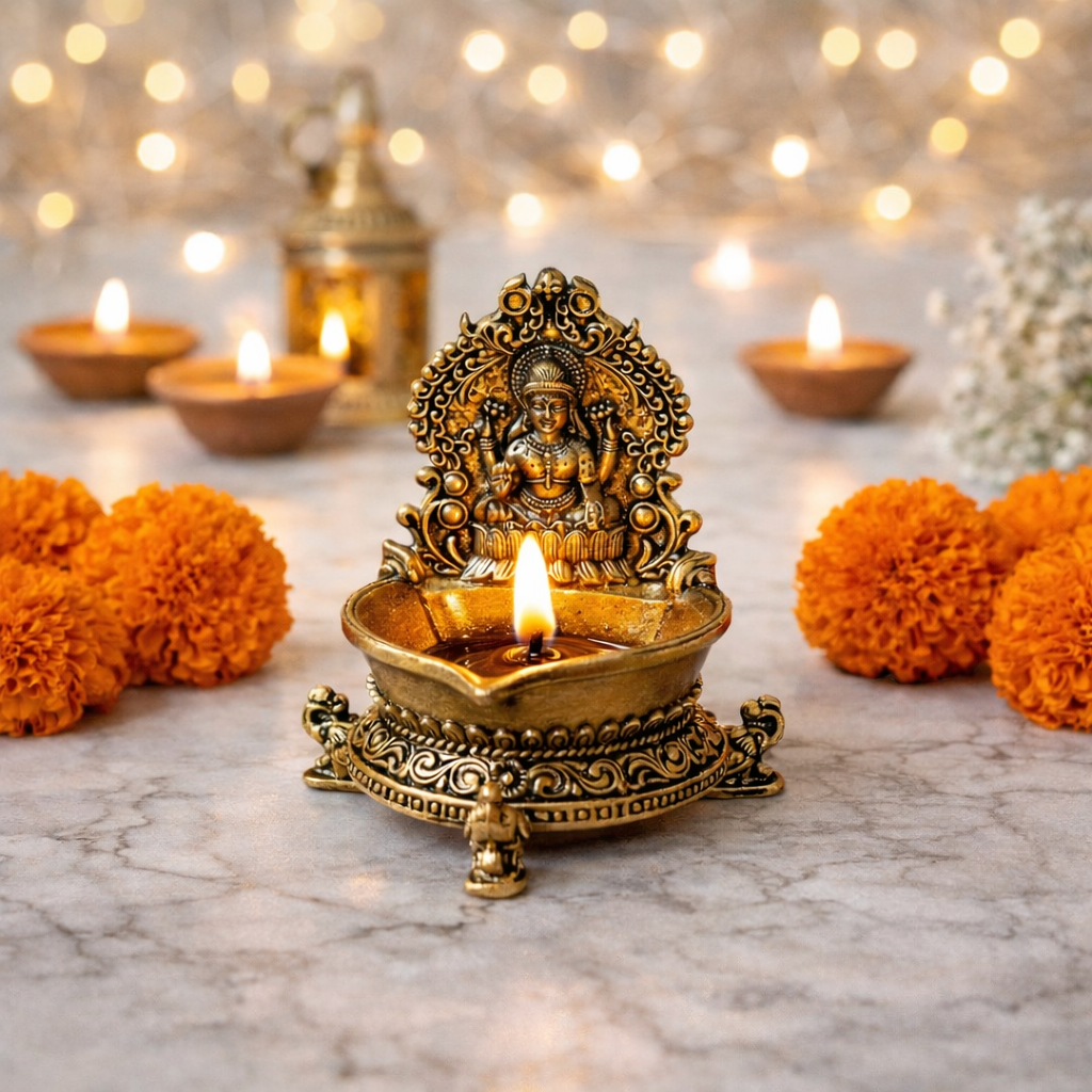Brass Divya Lakshmi Diya