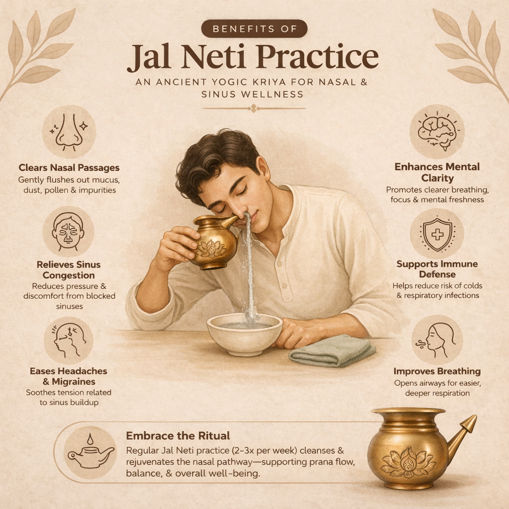 Brass-Lotus Jal Neti Pot