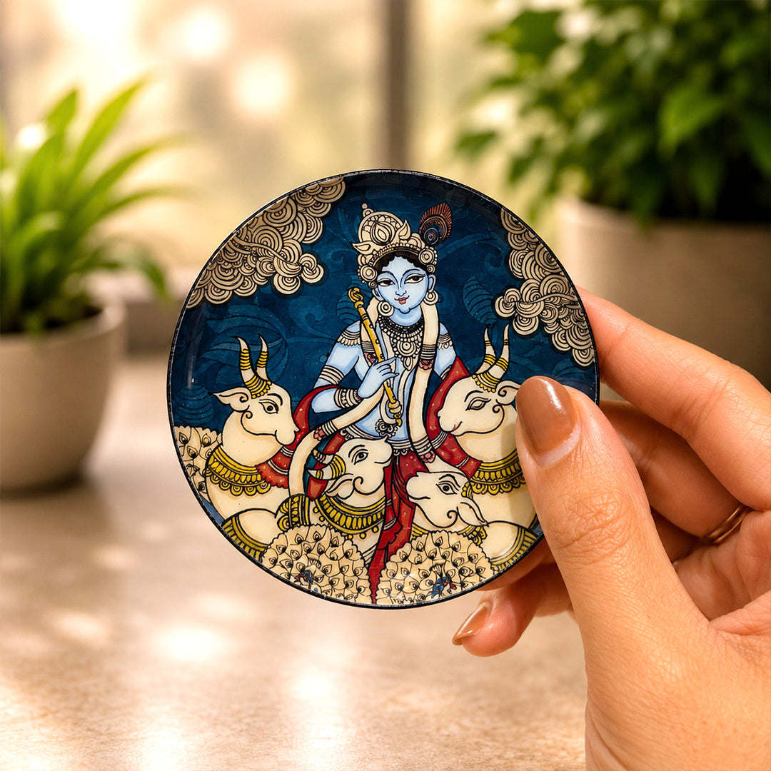 Krishna Kathayein – Set of 3 Divine Fridge Magnets