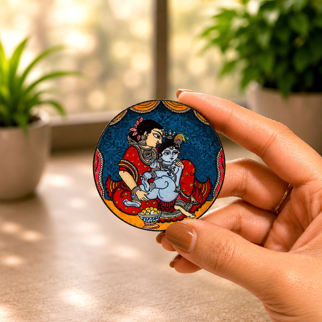 Krishna Kathayein – Set of 3 Divine Fridge Magnets