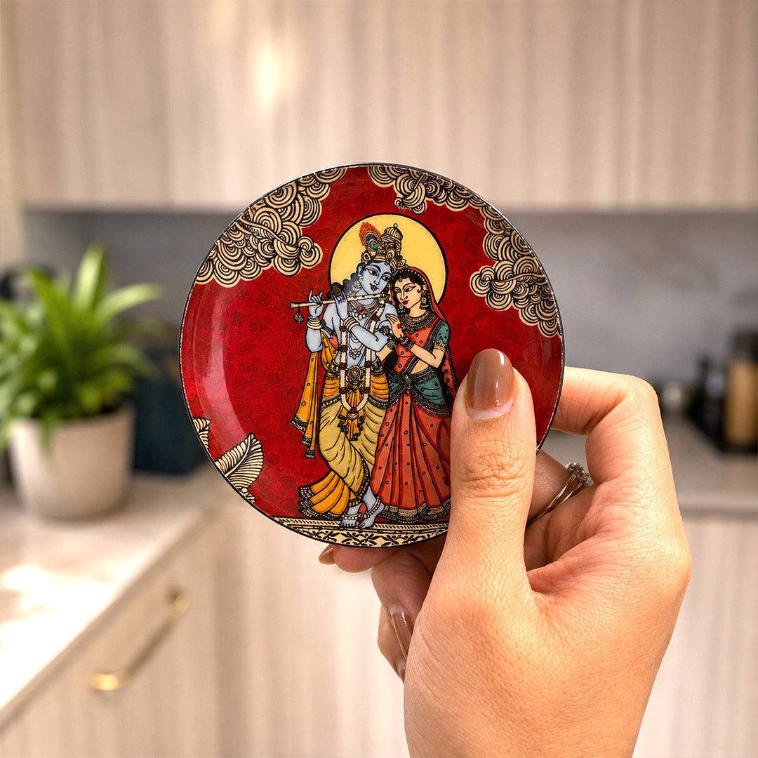 Krishna Kathayein – Set of 3 Divine Fridge Magnets
