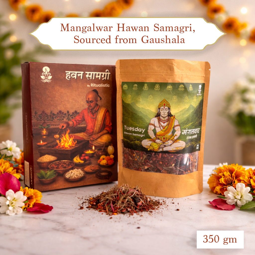 Mangalvar Hanuman Pavitra Hawan Samagri - Tuesday Puja Pack- 350 gm