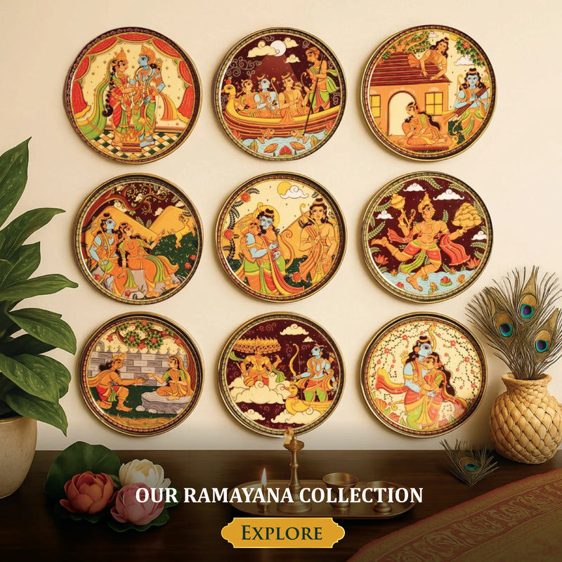 The tale of Shri Ram's journey, now gracing your walls