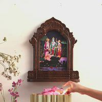 Bhakti Wall Mounted Temple - Ram Darbar
