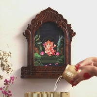 Bhakti Wall Mounted Temple - Ganesha