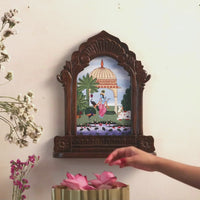 Bhakti Wall Mounted Temple - Lord Krishna