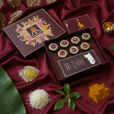 Hawan Samagri Monthly Ritual Box – 7 Days of Devotion & Divine Energy (20 gm each)