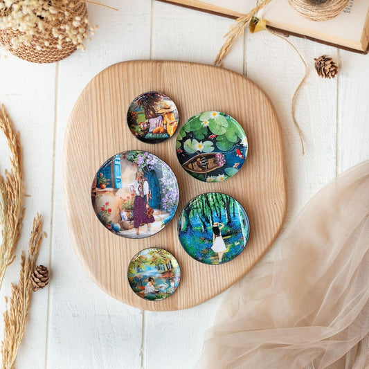 Slice of Life Fridge Magnets- Set of 5