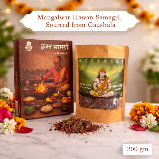 Mangalwar Hanuman Ji Pavitra Hawan Samagri – Puja Pack (200g)